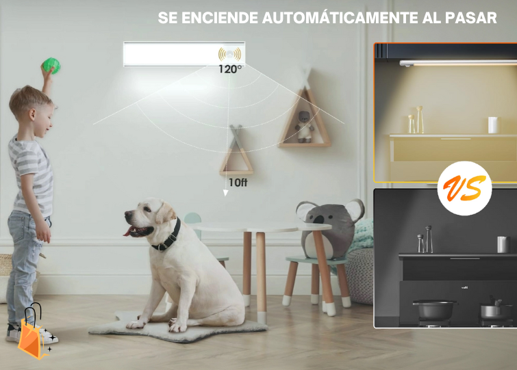 Led Con Sensor Movimiento