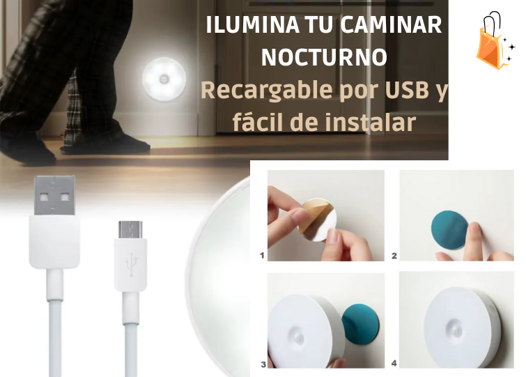 LUZ LED SEGURIDAD