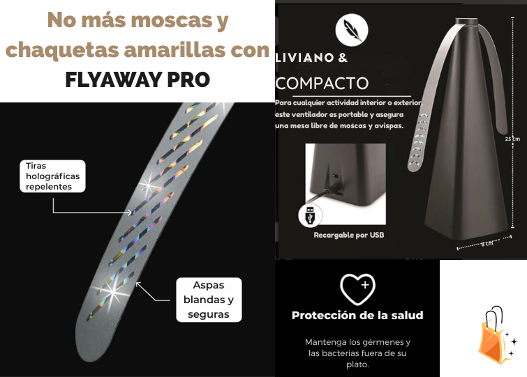 Espanta Moscas y avispas