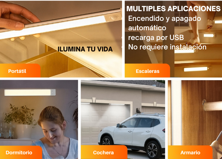 Led Con Sensor Movimiento