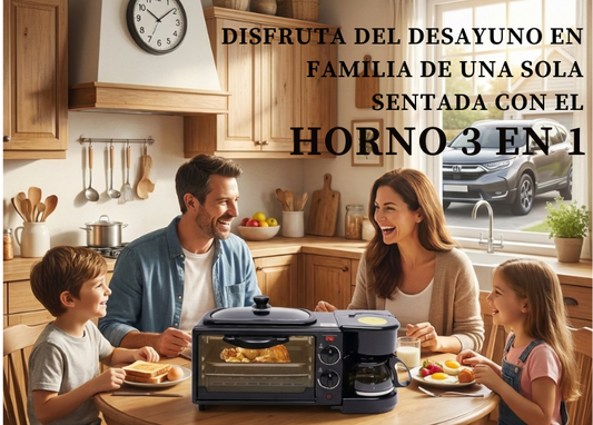 HORNO DESAYUNO 3 EN 1