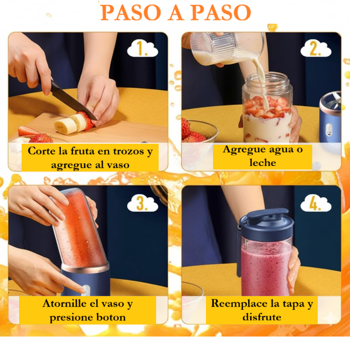 LICUADORA PORTATIL USB